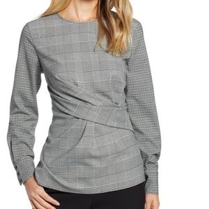 Halogen Drape Detail Top